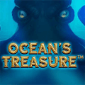 NetEnt's Ocean's Treasure slot logo