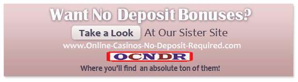 No deposit bonus sister site promotion image