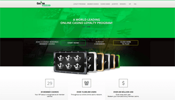 Casino Rewards homepage