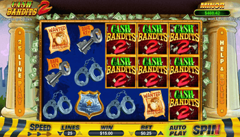 Cash Bandits 2 RTG slot