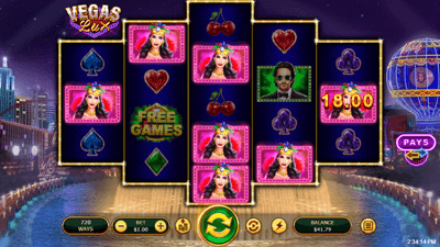 Vegas Lux slot winning screenshot