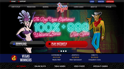 This is Vegas Casino homepage